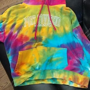 Super cute tie-dye sweatshirt